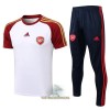 Arsenal Trainingsshirt Pak 2022-23 Wit Rode - Heren